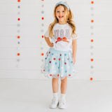 USA Stars & Bow Patch Short Sleeve T-Shirt