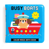 Busy Boats Color Magic Bath Book