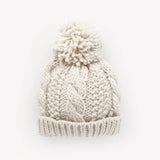 Natural Cable Beanie