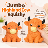 Jumbo Highland Cow Squishy