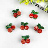 Mini Cherry Hair Claw Clip