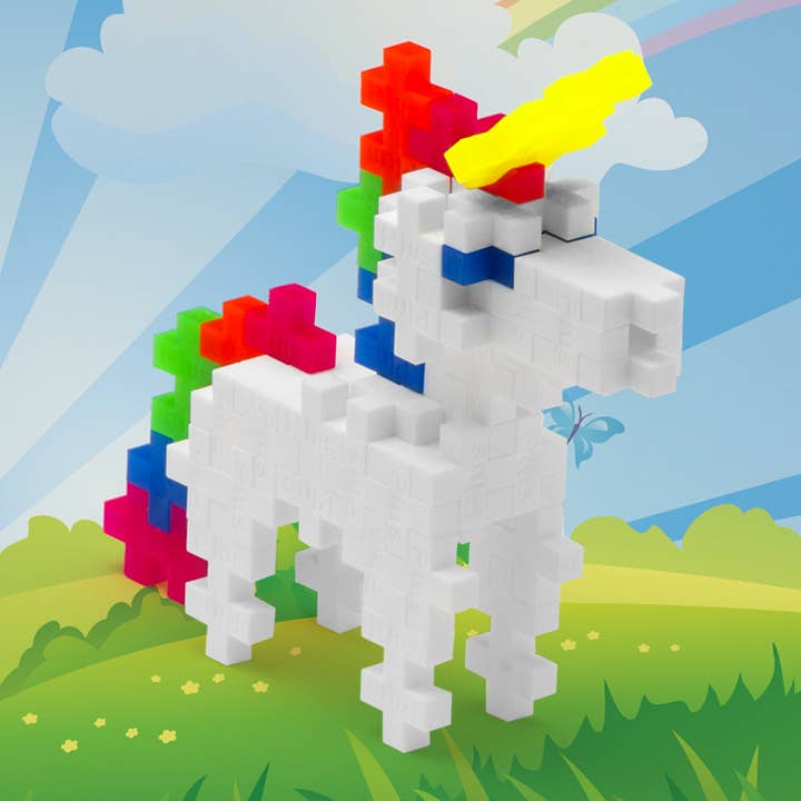 Plus Plus Blocks - Unicorn