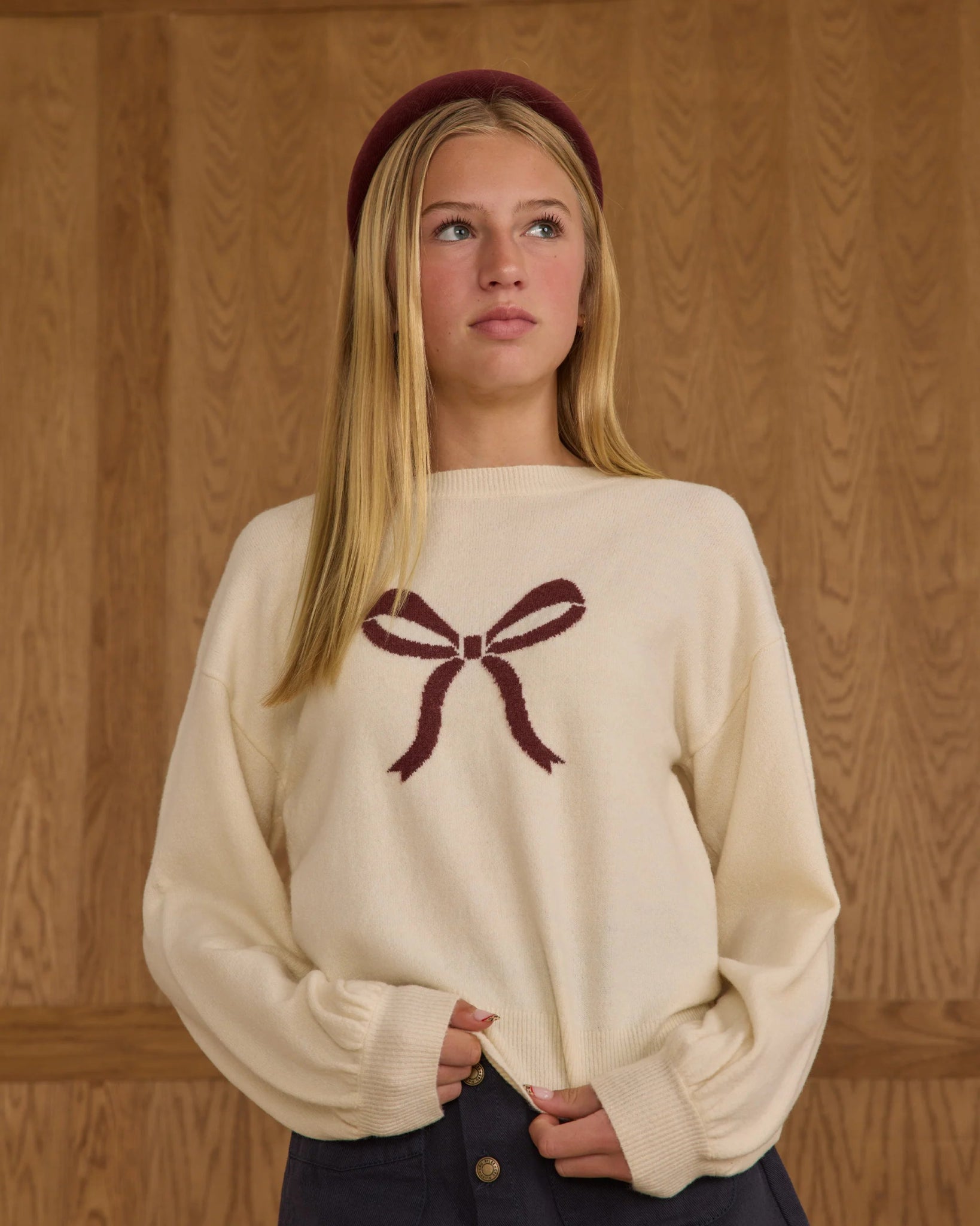 Aspen Bow Sweater (Kid & Teen) - Après NJ
