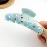Rhinestone Star Claw Clip
