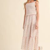 Floral Tiered Midi Dress