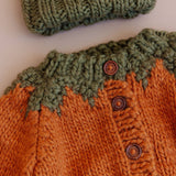 Pumpkin Baby Cardigan