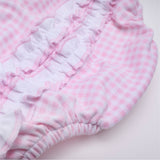 Mini Checks Short Sleeve Bubble
