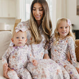 Zip-Up Footie Pajama - Flora