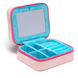 Velvet Jewelry Zip Case Florals
