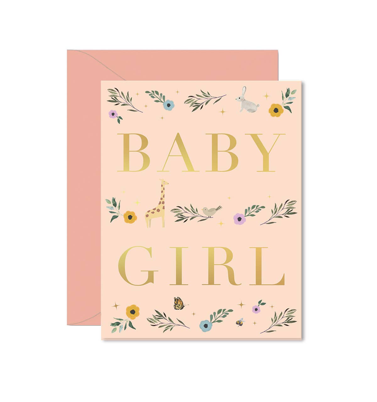 Baby Girl Storybook Card - Après NJ