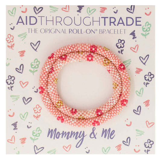 Back To School Mommy & Me Roll - On® Bracelets - Flower Power - Après NJ
