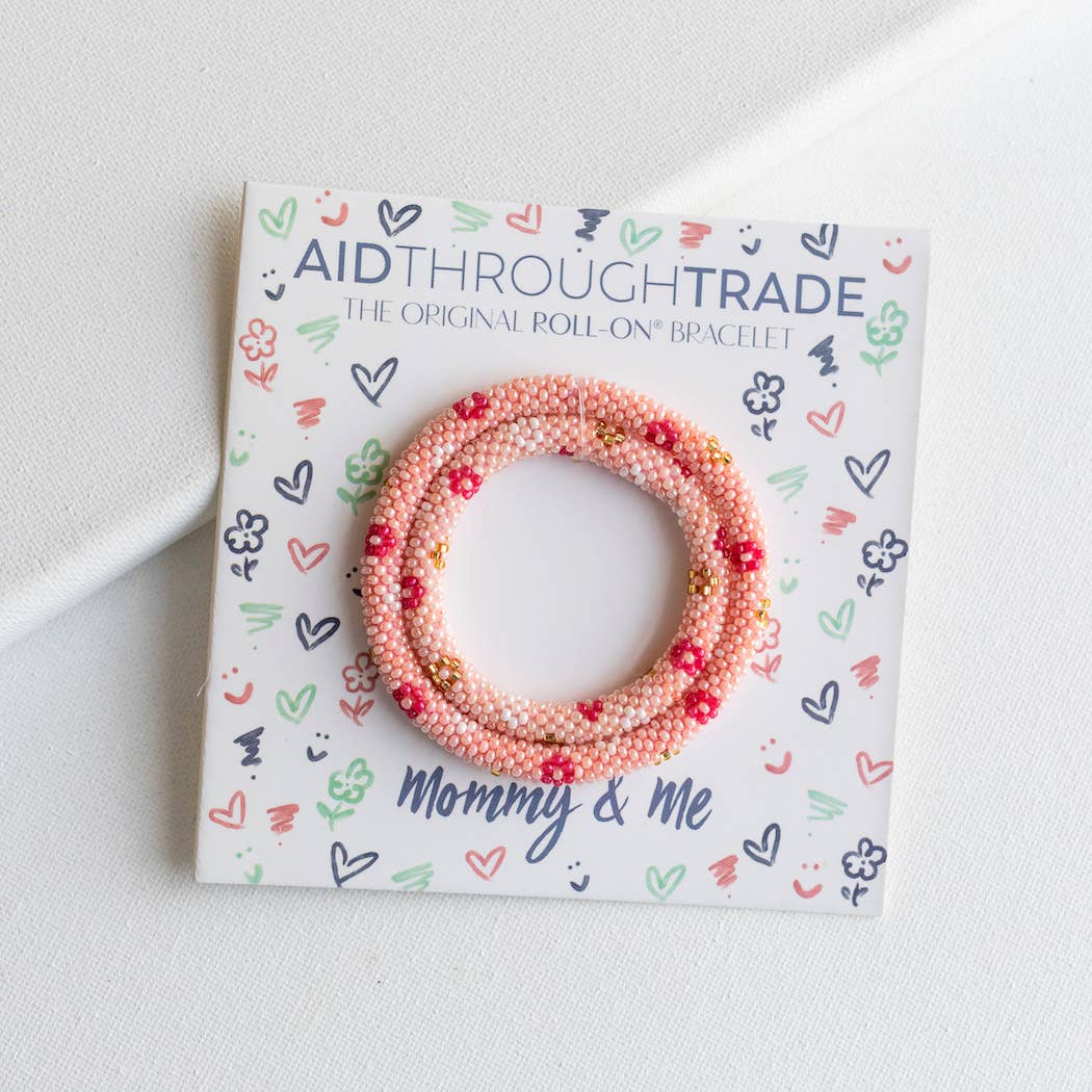 Back To School Mommy & Me Roll - On® Bracelets - Flower Power - Après NJ