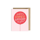 Balloon Birthday Greeting Card - Après NJ