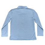 Banks Performance LS Polo - Blue/White Stripe - Après NJ