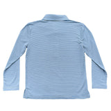 Banks Performance LS Polo - Blue/White Stripe - Après NJ