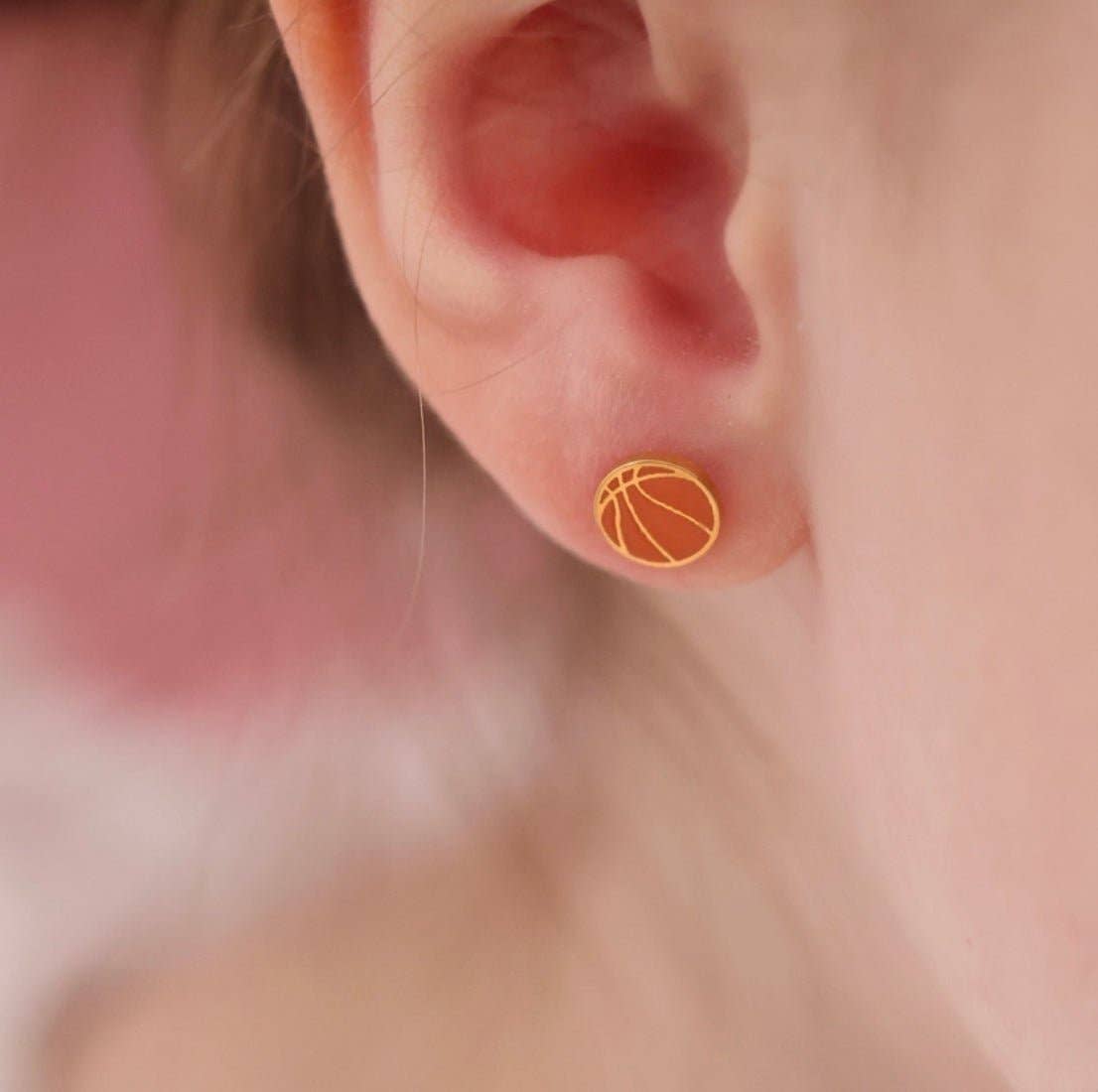 Basketball Earrings - Après NJ