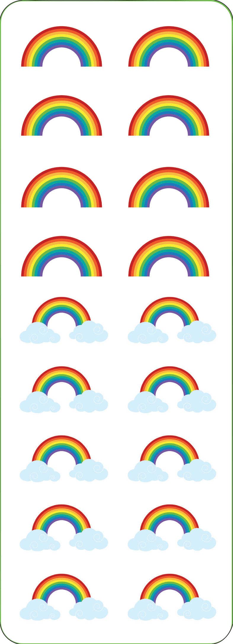 Rainbow Sticker Set