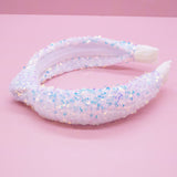 Confetti Sequin Knot Headband