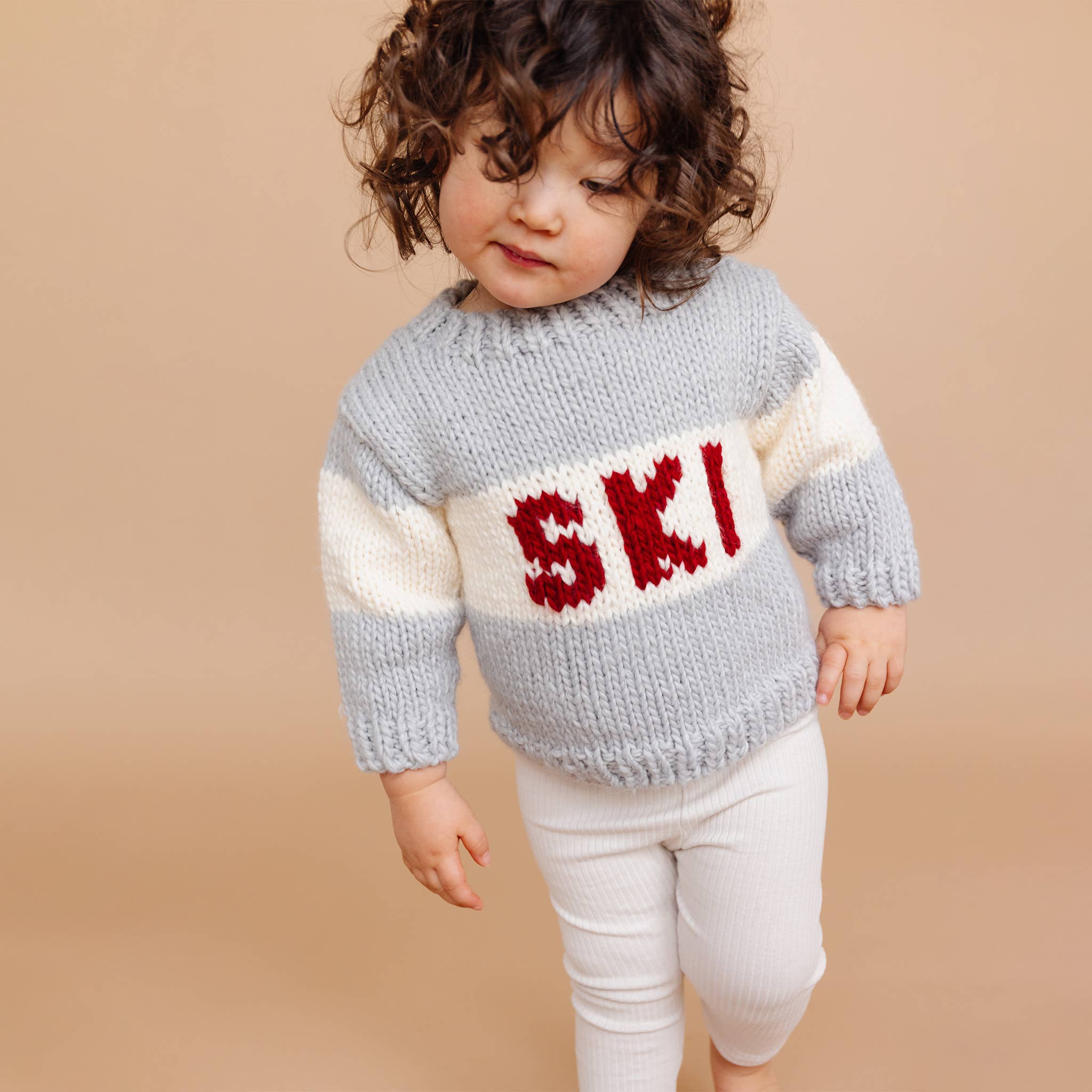 Ski Sweater, Bowie Grey Kids and Baby Apparel Cardigan