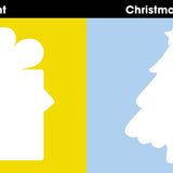 First Sticker Art: Merry Christmas