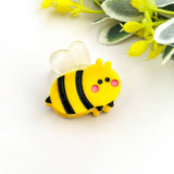 Mini Bee Hair Claw Clip