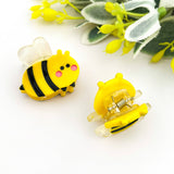 Mini Bee Hair Claw Clip