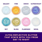 Flamingo Body & Face Glitter Gel