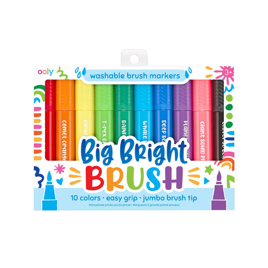 Big Bright Brush Markers - set of 10 - Après NJ