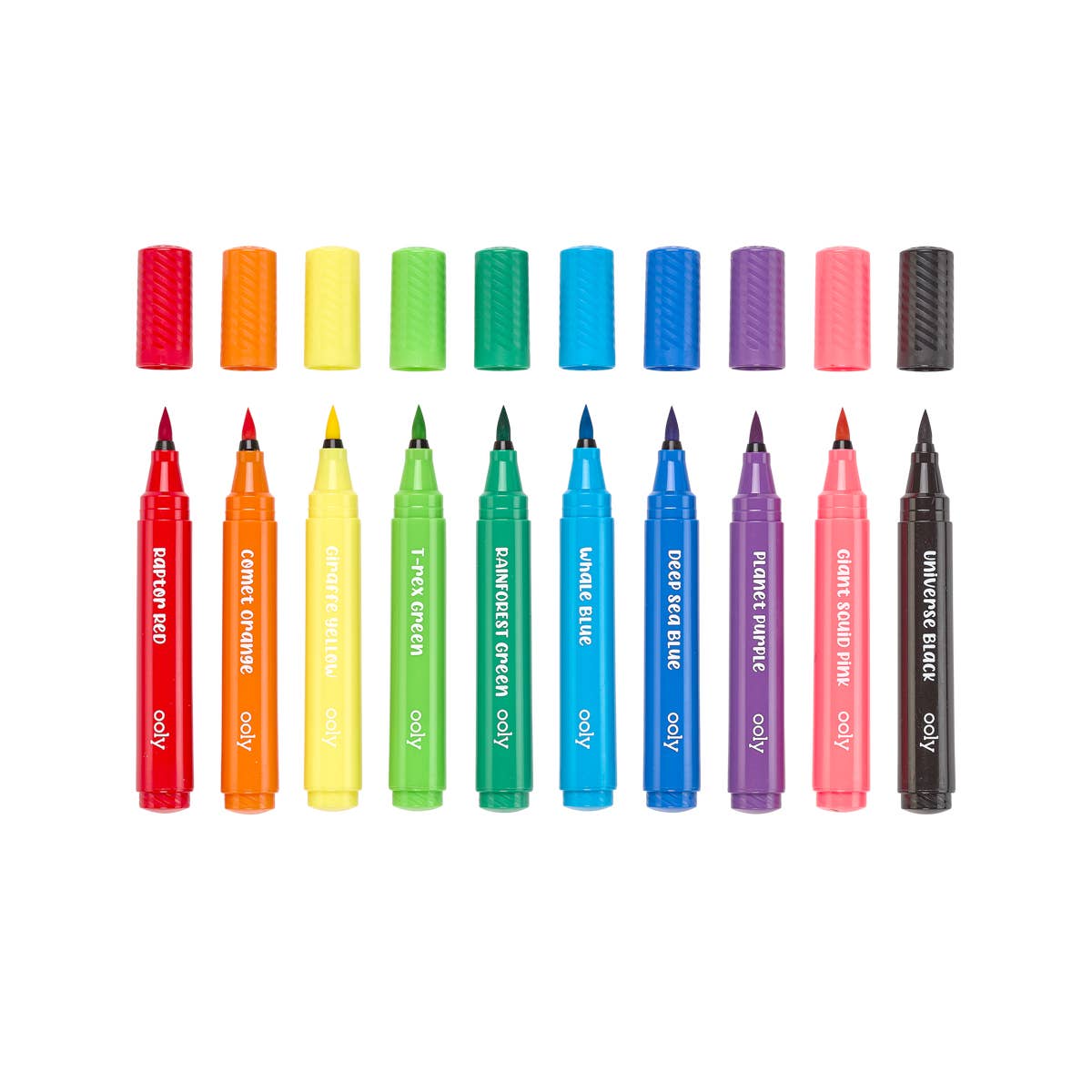Big Bright Brush Markers - set of 10 - Après NJ