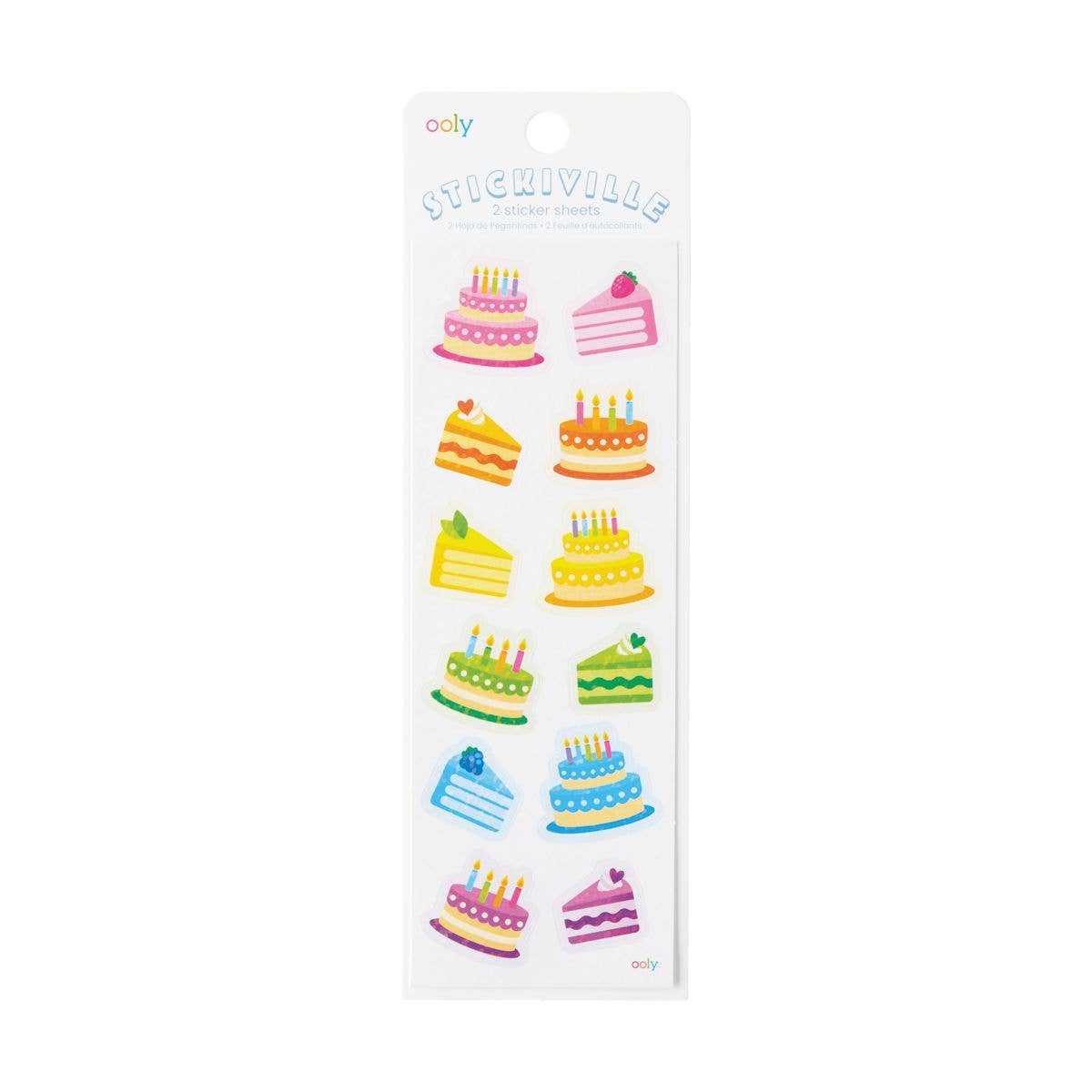 Birthday Cake Stickers - Après NJ