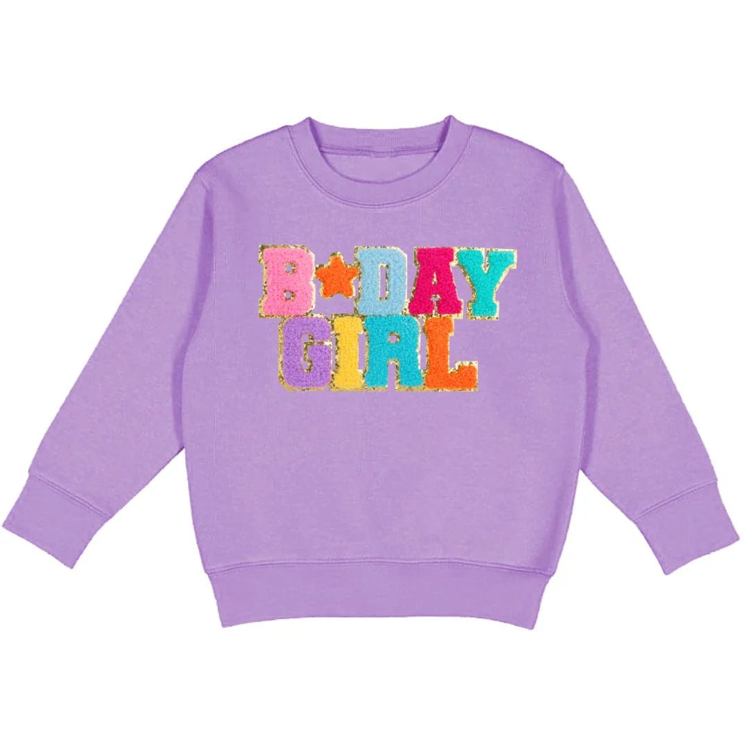 Birthday Girl Sweatshirt - Lavendar - Après NJ