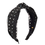 Black Tulle Knot Headband - Après NJ