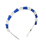 Blue and White Gem Gummy Headband - Après NJ