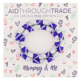 Blue Mommy & Me Bracelets - Après NJ