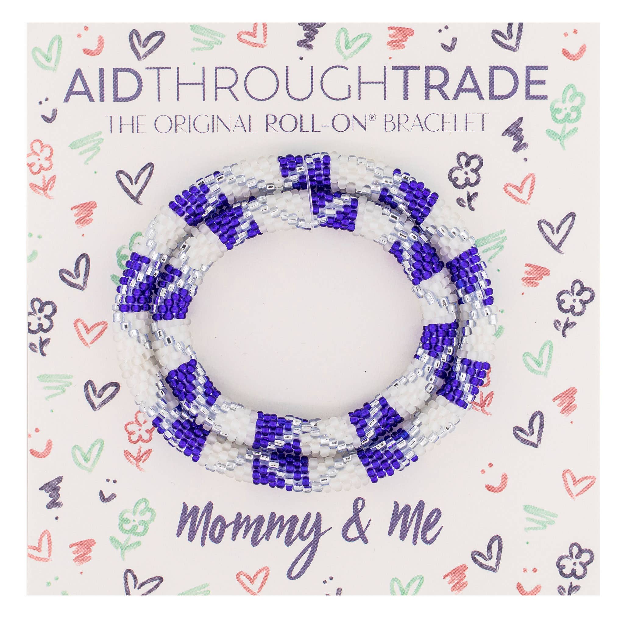 Blue Mommy & Me Bracelets - Après NJ