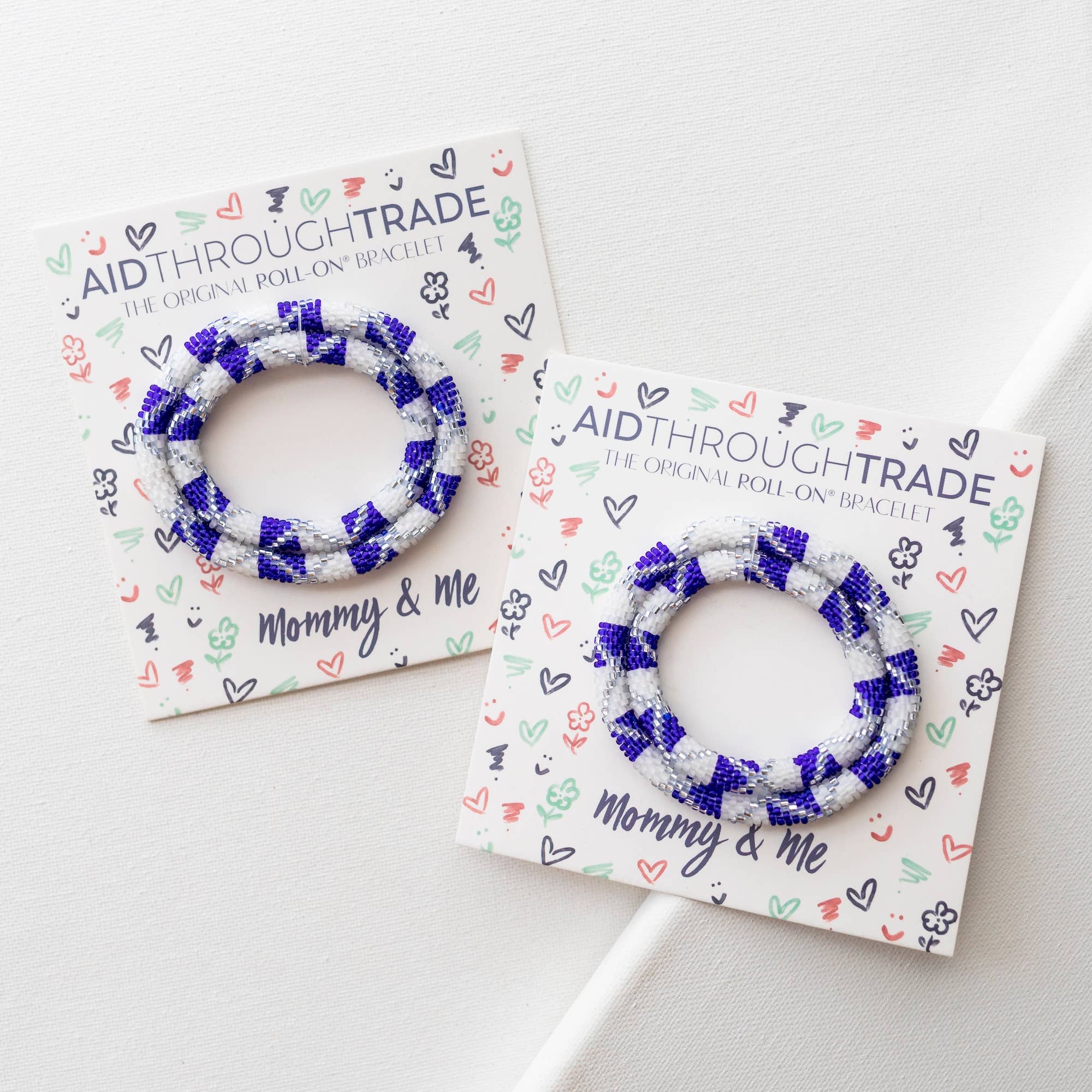 Blue Mommy & Me Bracelets - Après NJ