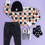 Boo Checkered Sweatshirt - Après NJ