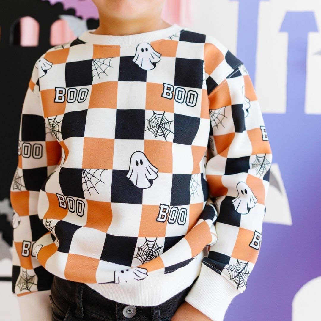 Boo Checkered Sweatshirt - Après NJ