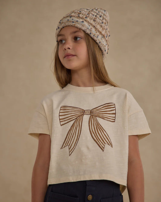 Bow Boxy Tee - Après NJ