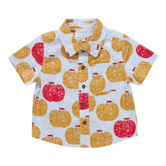 Boys Jack Shirt - Gold Apples - Après NJ