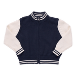Boys Varsity Zip Sweater - Navy - Après NJ