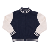 Boys Varsity Zip Sweater - Navy - Après NJ