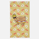 GOAT USA Breakfast Beach Towel
