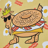 GOAT USA Breakfast Beach Towel