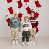 Christmas Tree Fair Isle Beanie - Boys Hats