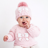 Bow Sweater for Baby Girls