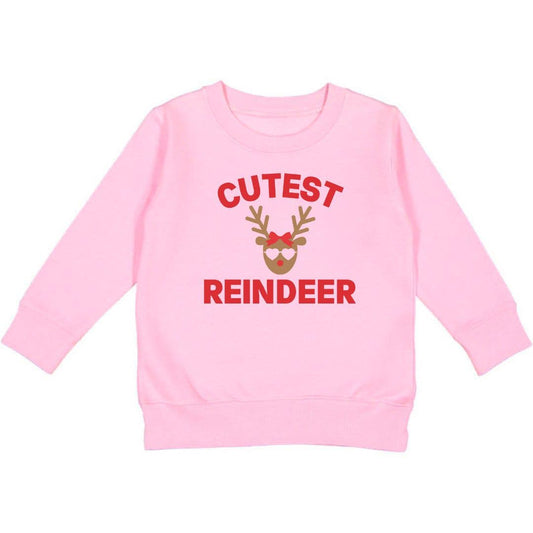 cutest reindeer sweatshirt