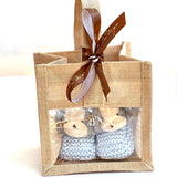 Sky Blue Puppy Booties