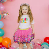 Pink Birthday Girl Headband