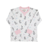 Cassidy Comfy Crewneck pink bunnies - Après NJ